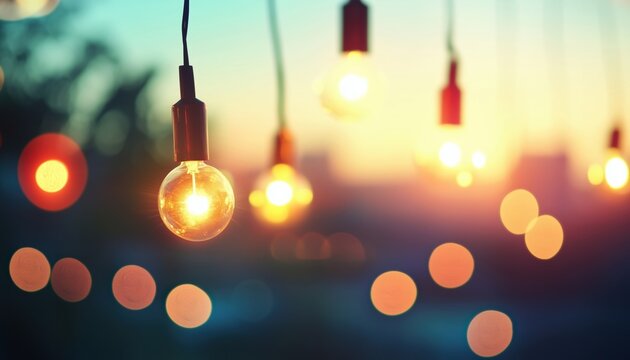 Inspirational Quotes On Captivating Bokeh Light: A Collection Of Uplifting Sayings Set Against The Magical Backdrop Of Blurred Lights.