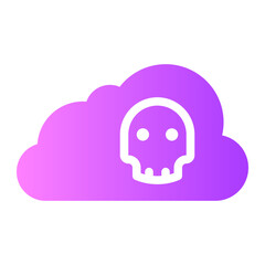 cloud gradient icon