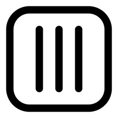 Sign and Symbol outline icon set