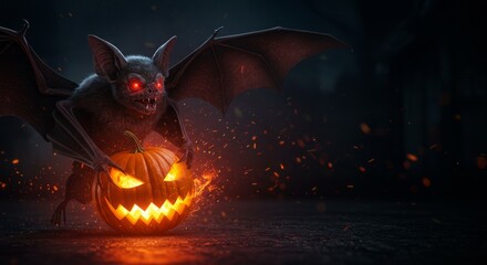 Gothic vampire bat
