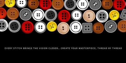 Every stitch brings the vision closer—create your masterpiece, thread by thread 