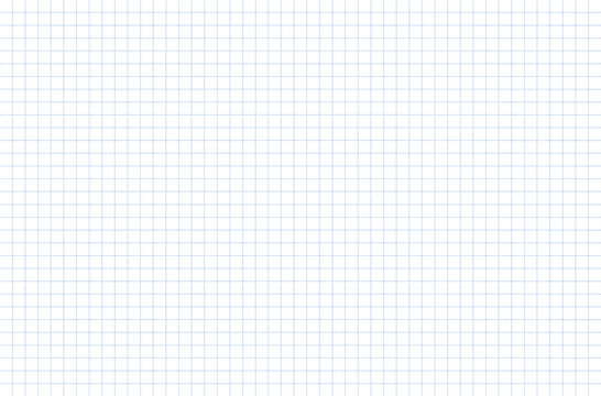 Blank notebook sheet with grid