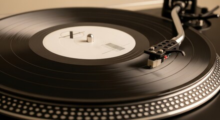 old vinyl player