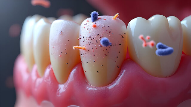 Oral Microbiome Diversity On Teeth And Gums
