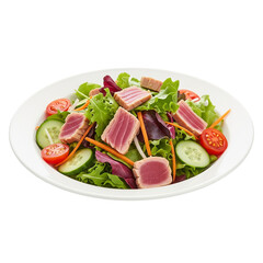Healthy Tuna Salad with Fresh Greens