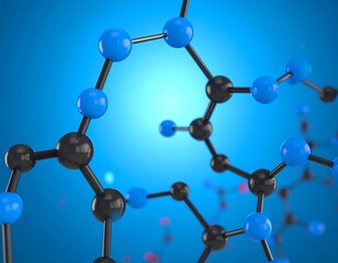 Molecular structure illustration