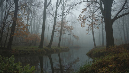 Melancholy Autumn Fog
