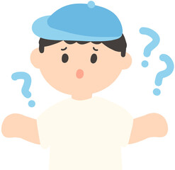 Curious Boy Character