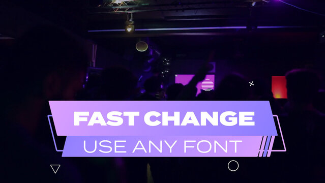 Creative Gradient Shape Titles Vol.03