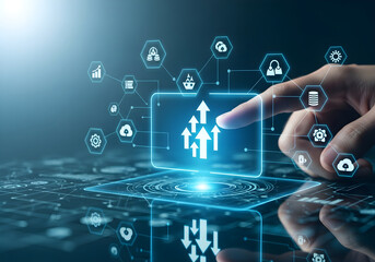 Business intelligence analytics and data management with digital transformation strategy plan