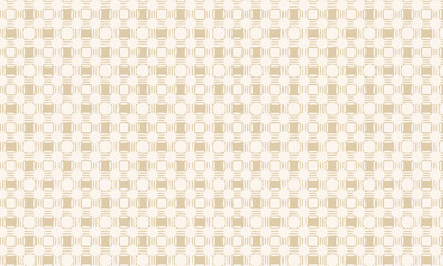 Delicate Winter Snowflake Geometric Seamless Pattern