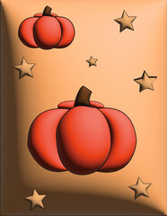 3d pumpkin 