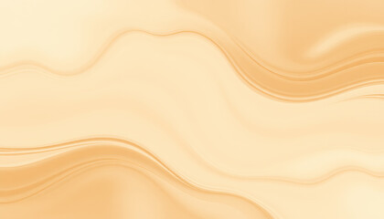 Obraz premium Abstract light brown and beige background with wavy lines creating a smooth and flowing texture effect