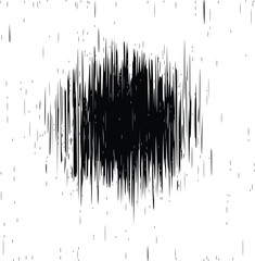 Series of Grunge Glitch Line Elements