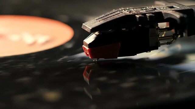 Vintage Vinyl Records: A Nostalgic Journey Through Sound - Capturing the Essence of Analog Audio's Timeless Appeal in Motion