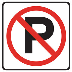 no parking sign