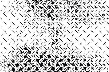 black grunge manhole cover steel plate texture