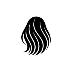 Abstract hair logo