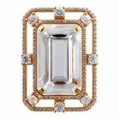 Jewelry Ring Gemstone Diamond Emerald Gold Luxury Accessory Beautiful Shiny Elegant Precious Design Style Fashion Ornament Bold Glamour Sparkle Craftsmanship Handcrafted Vintage 