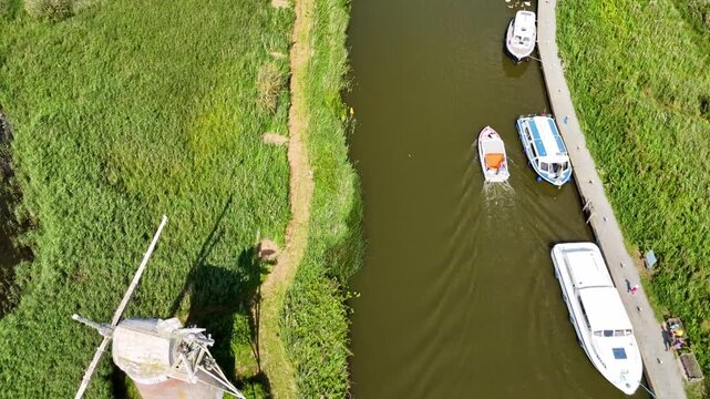 Windmill next to the River Bure
