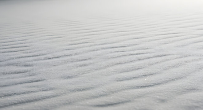 Serene White Sand Dune Texture:  Subtle Undulating Lines, Minimalist Beach Background, Natural Pattern, Calm and Peaceful Mood.