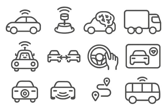 Autonomous Driving Icon Images – Browse 17,983 Stock Photos, Vectors ...