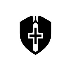 Obraz premium Shield of health medical icon