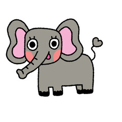 baby elephant cartoon