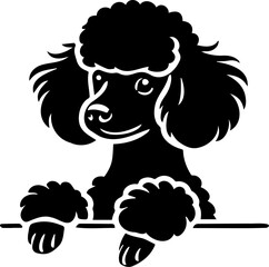Peeking dog bundle Animal Dog silhouette 
