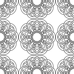  vector seamless pattern with ornamental