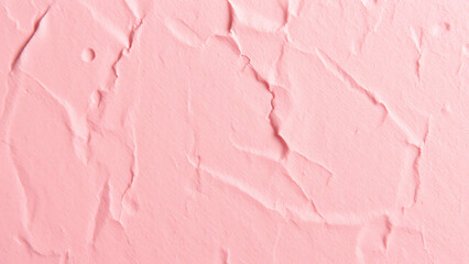Fototapeta premium Pink crumpled paper texture background, a versatile and delicate backdrop for adding a touch of vintage charm to your designs and creative projects