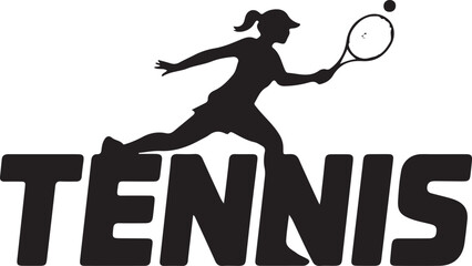 Tennis Player Silhouette Vector – Sports Design Collection

Tennis Racket and Ball Vector Bundle – Athlete Action Silhouettes

Tennis Silhouette Vector Set – Sport Icon and Logo Design