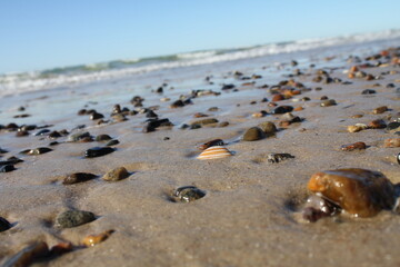 Steine am Strand