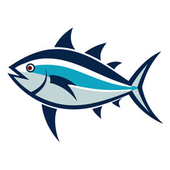 Fototapeta premium fish on a white background