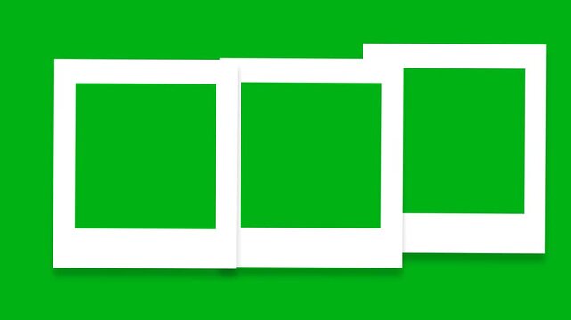 Photo Frame Transitions Video, Polaroid Transitions  Template, Photo Slideshow Video