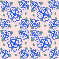 seamless floral background