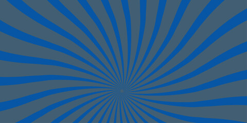 Abstract blue sunburst radial background illustration suitable for various design projects featuring comic style elements, Soft light blue . High-tech geometrical polygonal Layout template. 