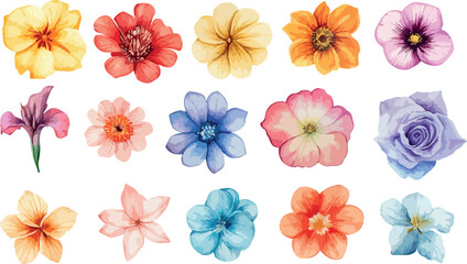 Delicate watercolor painting of vibrant orange poppies blooming in a field with green stems and leaves