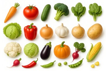 collection of vegetables
