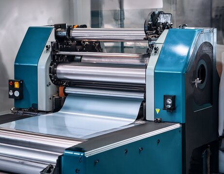 high efficiency laminating and rewinding machine for protective films