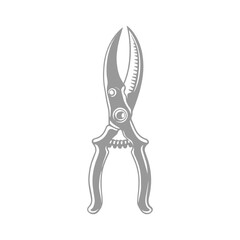 Pruning Shears Illustration Vintage Gardening Tool