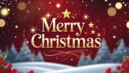 christmas greeting card