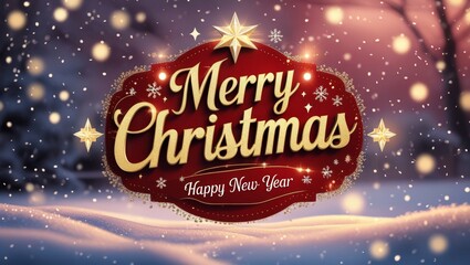 merry christmas card