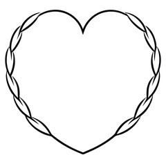 heart shaped wreath