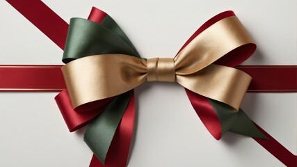 red bow and ribbon