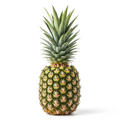 pineapple on white background