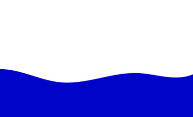 Blue abstract wavy shape design for modern background, border, banner, presentation, and creative design overlay