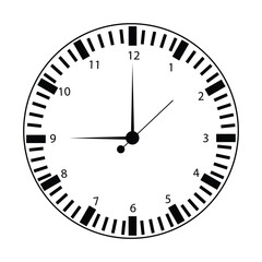 Precise Time: A meticulously designed clock face presents a crisp, clear representation of time's steady progression, where every moment is captured