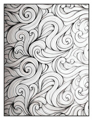 Relaxing Patterns Coloring Pages | Easy Mandala, Floral, Geometric & Abstract Designs for Stress Relief
