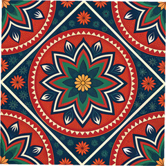 pakistani ajrak digitally transformed into geomet